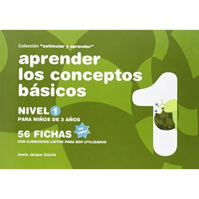 Imagen de APRENDER LOS CONCEPTOS BASICOS 1 3 A?OS COLOR (ESTIMULAR Y APRENDER)