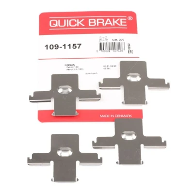 Imagen de QUICK BRAKE 109 1157 Kit de accesorios, pastillas frenos NISSAN: Patrol GR 4 SUV, 3/2 Hardtop norauto, oscaro, mister auto
