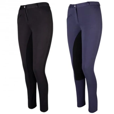 Imagen de PFIFF Vollbesatzreithose Pantalón, Hombre, Schwarz Braun, 54