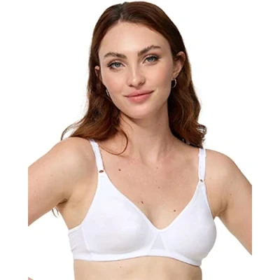 Imagen de Nur Die Baumwoll BH, Sujatador para Mujer, Blanco (Weiß 030), 90C