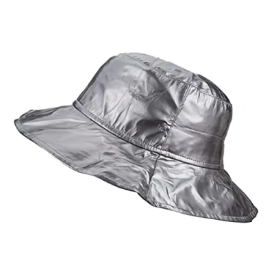 Imagen de TOUTACOO, Sombrero para la Lluvia, Pamela Mujer en Vinilo (05 Gris/L)