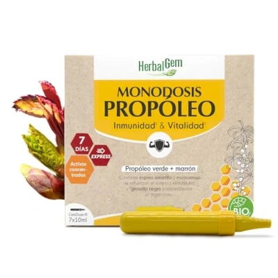 Imagen de HERBALGEM Propoleo Monodosis Bio 7x10ml