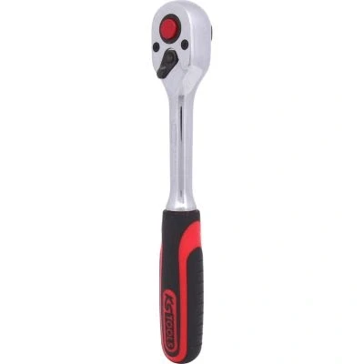 Imagen de KS TOOLS 918.3890 Chicharra reversible 72 10 (3/8&quot;) 200 Acero cromo vanadio