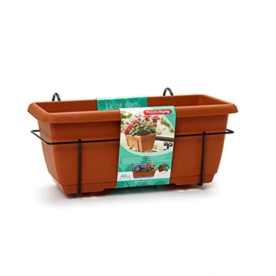 Imagen de Plastic Forte Jardinera con Soporte 40 cm 11906