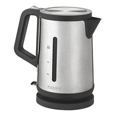 Imagen de Krups BW 442 D 1.7L 2400W Negro, Acero inoxidable Tetera eléctrica (2400 W, 221 mm, 100 250 1,7 kg)