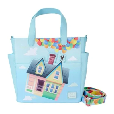 Imagen de Loungefly Pixar Up 15th Anniversary Convertible Tote Bag