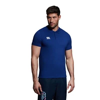 Imagen de Canterbury Waimak Polo para Hombre, Color Azul Cobalto, tamaño Extra Large