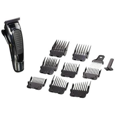 Imagen de Remington Máquina de Cortar Pelo Stylist Classic, Cortapelos con Cable o Recargable, Cuchillas Acero Inoxidable, 8 Peines, Palanca Selección Nivel Apurado, Incluye Maletín y Accesorios HC450