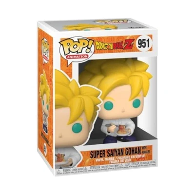 Imagen de Funko Pop! Animation: DBZ S9 SS Gohan With Noodles Dragon Ball Z Figura de Vinilo Coleccionable Idea Regalo Mercancia Oficial Juguetes para Niños y Adultos Anime Fans