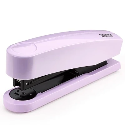 Imagen de NOVUS Grapadora B2 color ID 2.0 (25 hojas de capacidad grapado, mecanismo carga superior, dispositivo metal con revestimiento plástico, incluye 200 grapas), lila
