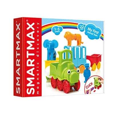Imagen de Smartmax My First Animal Train Juegos Infantiles Juguetes Bebe 1 Año A 5 Años Educativos Niños 2 Imanes Para