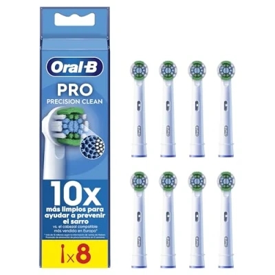 Imagen de oral b Cabezales de recambio precision clean refill xf 8ct 8006540894002