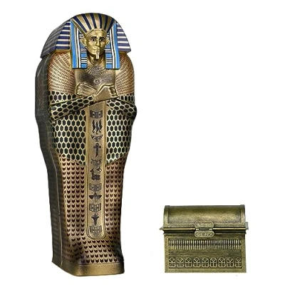 Imagen de NECA UM The Mummy Accessory Pack Universal Monsters La Momia Estatuas, Multicolor, Talla única (83774)