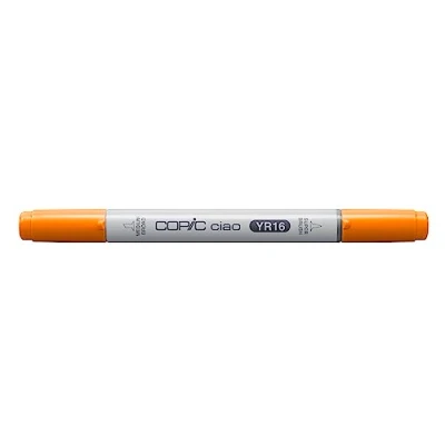 Imagen de COPIC Ciao Marcador Gráfico de Doble Punta, Naranja (Apricot), 1.4 ml