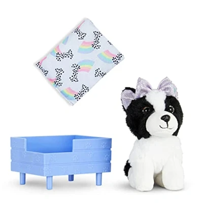 Imagen de Poseable Plush Border Collie, Ziggy