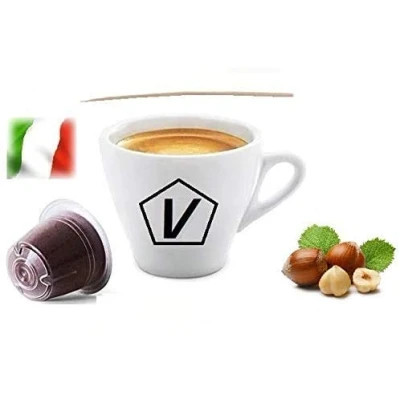 Imagen de Cápsulas compatibles con Nespresso®, 50 Mezcla &quot;Nocciola Avellana&quot; Linea Espresso