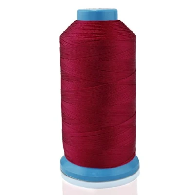 Imagen de Aussel Nylon Cosido Hilo de Coser 1500 Yarda tamaño T70# 69 para la tapicería, Mercado al Aire Libre, Cortinas, Abalorios, Equipaje, monederos