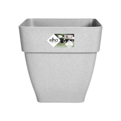 Imagen de elho Vibia Campana Square Macetero, Living Concrete, 30 cm