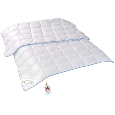 Imagen de PROCAVE TopCool Ropa de Cama, Relleno nórdico Verano, Weiß, 155 x 220 cm