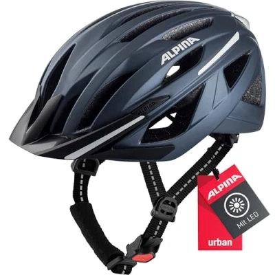 Imagen de Alpina Haga Casco de Ciclismo, Unisex Adult, Indigo Matt, 51 56