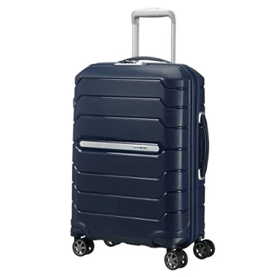 Imagen de Samsonite Flux Spinner S Equipaje de mano Expansible, 55 cm, Azul (Navy Blue)