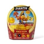 Imagen de PIRATIX, ADVENTURE WORLD Serie Golden Treasure Gold Pack The Show Band Crew. Incluye 5 Piratix Sorpresa, 1 Tesoro Exclusivo, Bandera Exclusiva, podio, 6 Accesorios y capitán Dorado Tina Thunder