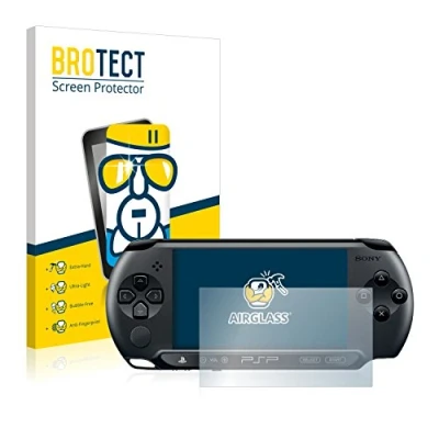 Imagen de BROTECT Protector Pantalla Cristal para Sony PSP Street E1004 Vidrio [Dureza 9H, Anti Arañazos]