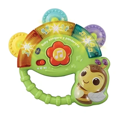 Imagen de VTech Baby sonajero y pandereta, Abejita Musical interactiva para agitar, Juguete bebés +3 Meses, Versión ESP