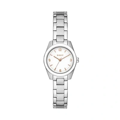 Imagen de DKNY Reloj Analógico para Mujeres de Cuarzo con Correa en Acero Inoxidable NY6600
