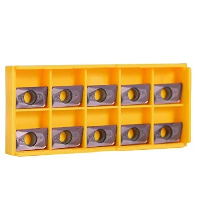 Imagen de 10pcs Insertos de Carburo Paralelogramo CNC Cortador Inserto Indexable Torneado APMT1604PDER M2 VP15TF para Acero Regular