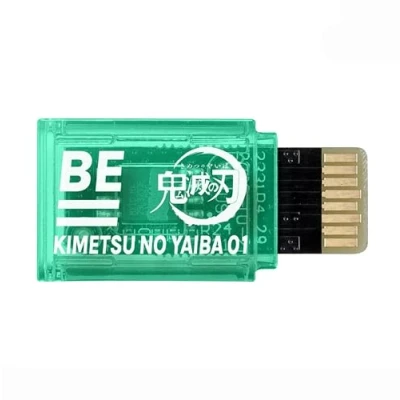 Imagen de BANDAI Demon Slayer Vital Bracelet BE Memory Card Tarjeta de Memoria Compatible con Digital Watch Raise 23 nuevos Personajes basados en el Anime y Manga Gran
