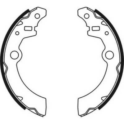 Imagen de ABE C08021ABE Zapatas de Freno Eje trasero 180 26 SUZUKI: Ignis 2, Wagon R+ II Hatchback, I