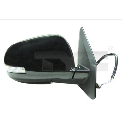 Imagen de Espejo retrovisor Tyc 323 0015 derecha imprimado para ajuste elect. espejo, convexo, calefactable, abatible eléctricamente MITSUBISHI: ASX SUV