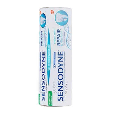 Imagen de SENSODYNE Duplo Cuidado Blanqueante Pasta Dentifrica 2 x 75 ml