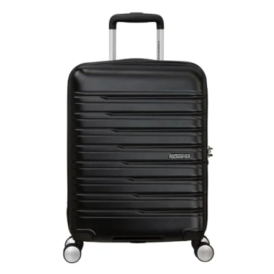 Imagen de American Tourister Flashline Spinner Trolley, Talla: Small, Shadow black