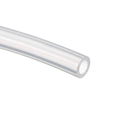Imagen de Tubos de silicona 3/8 pulgadas (10 mm) DI X 5/8 (16 OD 16 PI 5 M manguera flexible goma para transferencia bomba transparente