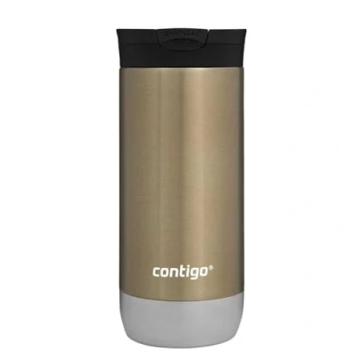 Imagen de Contigo Huron 2.0 Snapseal Vaso Termico Cafe, Unisex Adult, Licorice, 1 Count (Pack of 1)