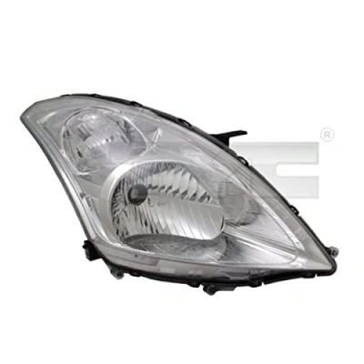 Imagen de TYC 20 12429 15 2 Faros derecha H4 blanco para circulación por la con electromotor
