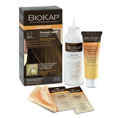 Imagen de Biokap Tinte Rubio Dorado Oscuro 140 Ml. 6.3 ml