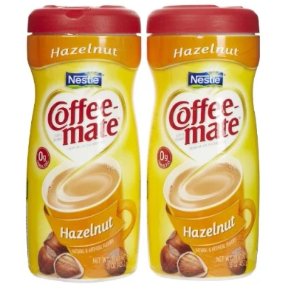Imagen de Nestle Coffee Mate Hazelnut (425,2 g, 2 unidades)