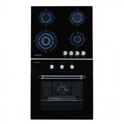 Imagen de Pack Placa Gas Cristal + Horno Jocel Jpk4gv200143