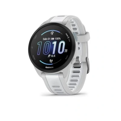 Imagen de Reloj deportivo Garmin Forerunner® 165, AMOLED 1.2&quot;, Autonomía hasta 11 días, +25 perfiles actividad, Blanco