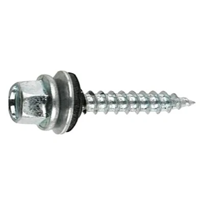 Imagen de Tornillo rosca chapa con cabeza hexagonal arandela vulcanizada de acero EPDM MEDIDA: 6,3 x 32 P18 Unid: 500