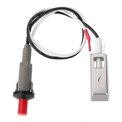 Imagen de Hicello Encendedor piezoeléctrico para Barbacoa de Gas, Kit Montaje Weber Grill Modelo 7510, Spirit E 210/500/700, Genesis 310/E 320, Silver/Gold B/C, Platinum B/C