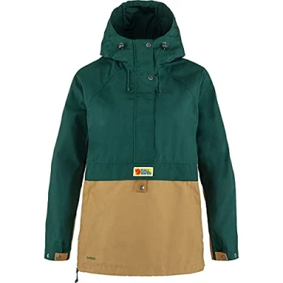 Imagen de Fjallraven F87009 667 232 Vardag Anorak W Arctic Green Buckwheat Brown S