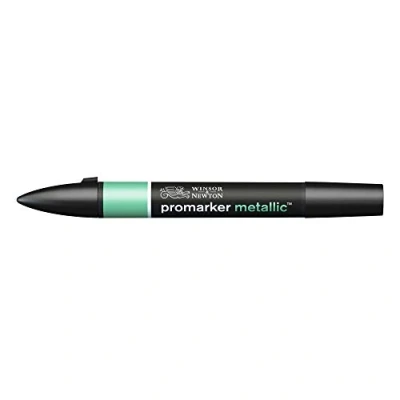 Imagen de Winsor &amp; Newton Promarker Metallic, Verde Metálico, 1 Unidad