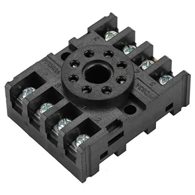 Imagen de PF083A 8 pines Enchufe de Relé Potencia para MK2P AH3 Temporizado