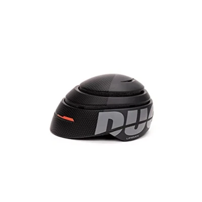 Imagen de DUCATI Casco Plegable Urban resellable, Adultos Unisex, Negro con Detalles Rojos, L