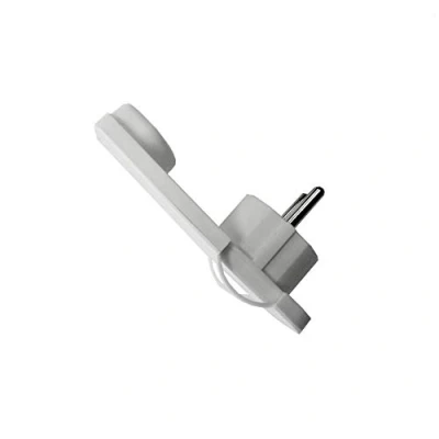 Imagen de eDM 40080 Clavija Schuko Extraplana 10/16A T/Tl, Blanco, 4.8 mm