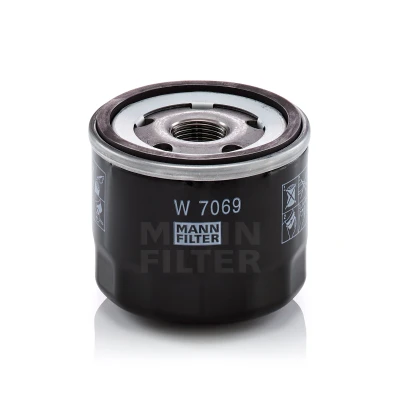 Imagen de MANN FILTER W 7069 Filtro de aceite M 20 X 1.5 con válvula bloqueo retorno enroscable HONDA: CIVIC 9, 10, CR V 4